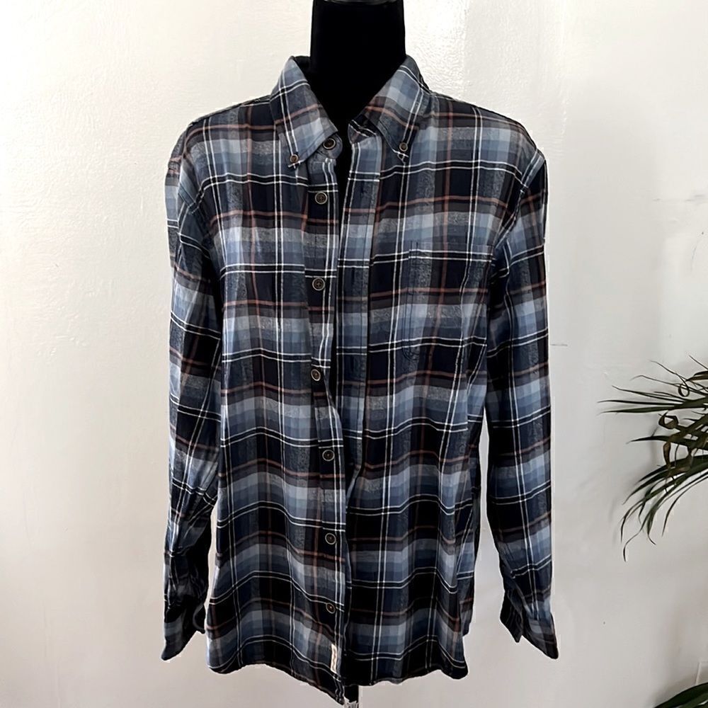 Weatherproof Vintage Long Sleeve Plaid Flannel